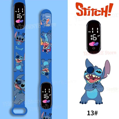 Anime Figures LED Luminous Watch Waterproof