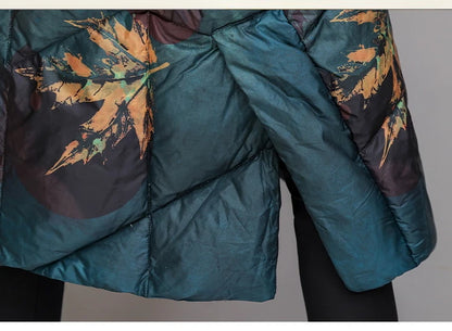 Ultra Light Down X-long Coat Winter Women