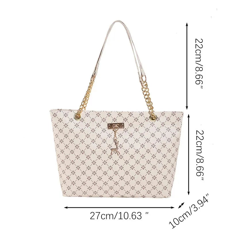 Soft Leather Large Capacity Tote Women Bag