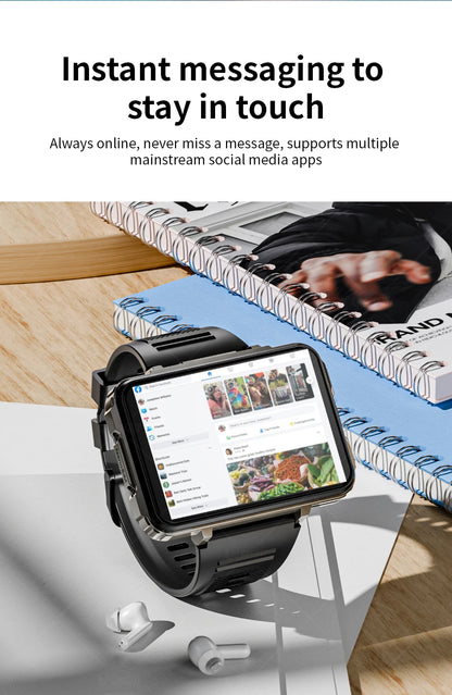 Smartwatches Dual Camera with Flashlight Gaming Watch