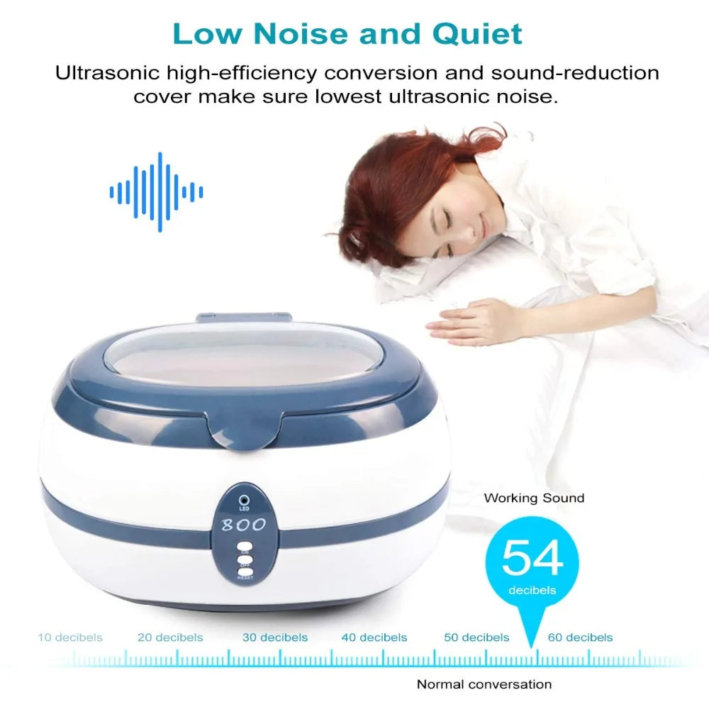 Ultrasonic Cleaner Bath and Basket for Cleaning Jewelry