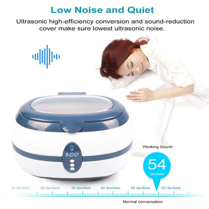 Ultrasonic Cleaner Bath and Basket for Cleaning Jewelry