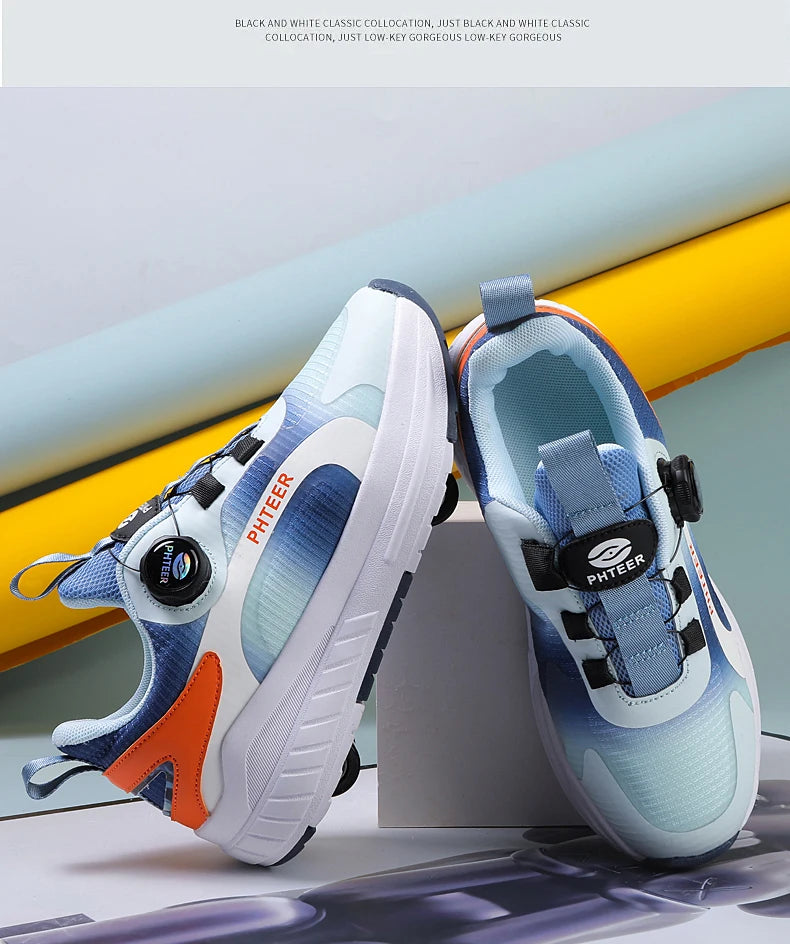 Two Wheels Roller Skating Shoes With Light