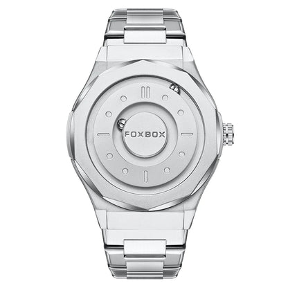 Outdoor Sports Waterproof Scrolling Pointer Magnetic Force Watch Men