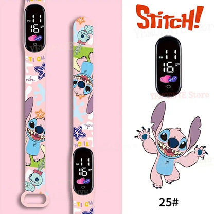 Anime Figures LED Luminous Watch Waterproof