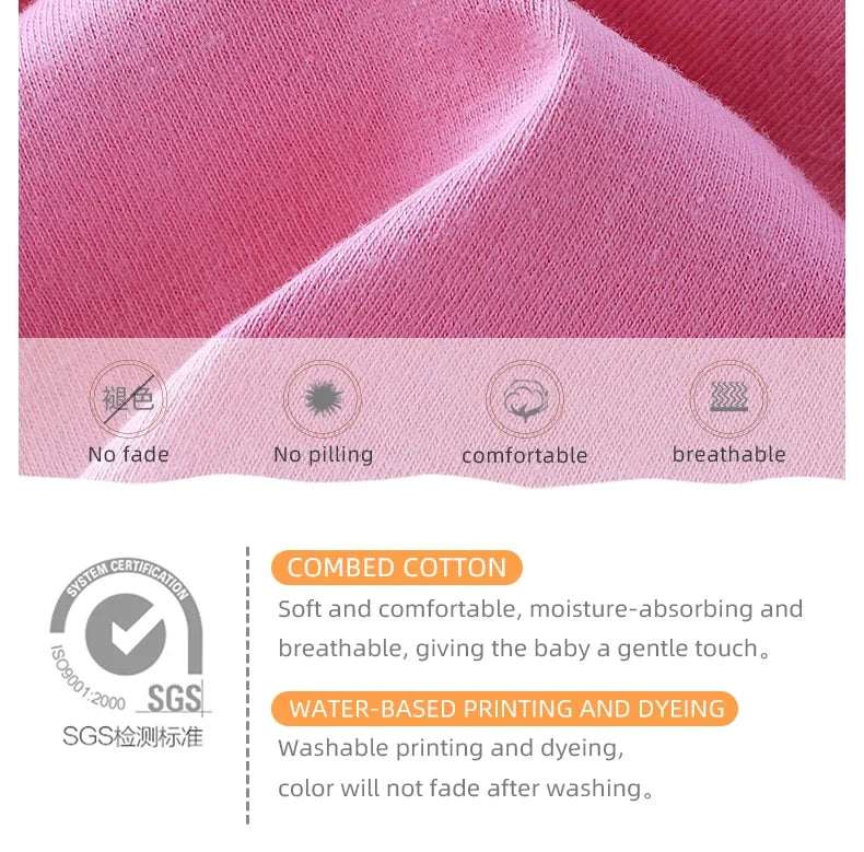 2PCS Cotton Short sleeve Children Clothing Suit
