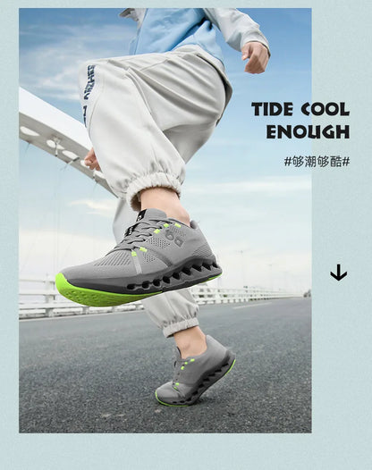 Air Cushion Breathable Lightweight Men  Sneakers