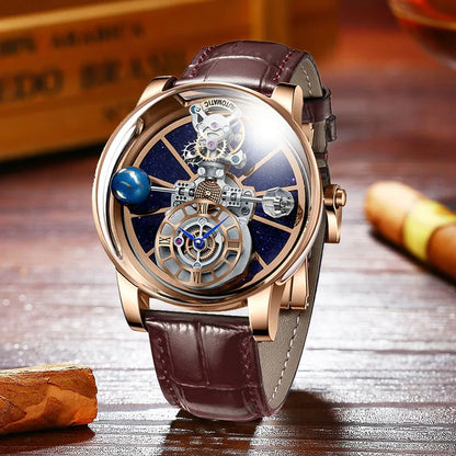 Waterproof Leather Watch for Men