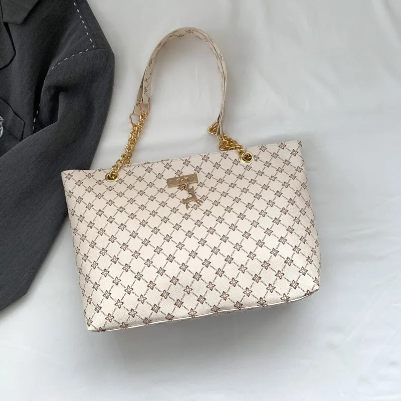 Soft Leather Large Capacity Tote Women Bag