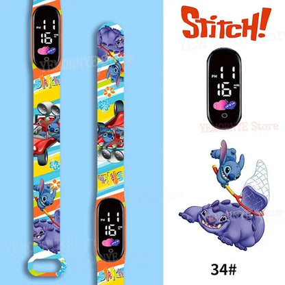 Anime Figures LED Luminous Watch Waterproof