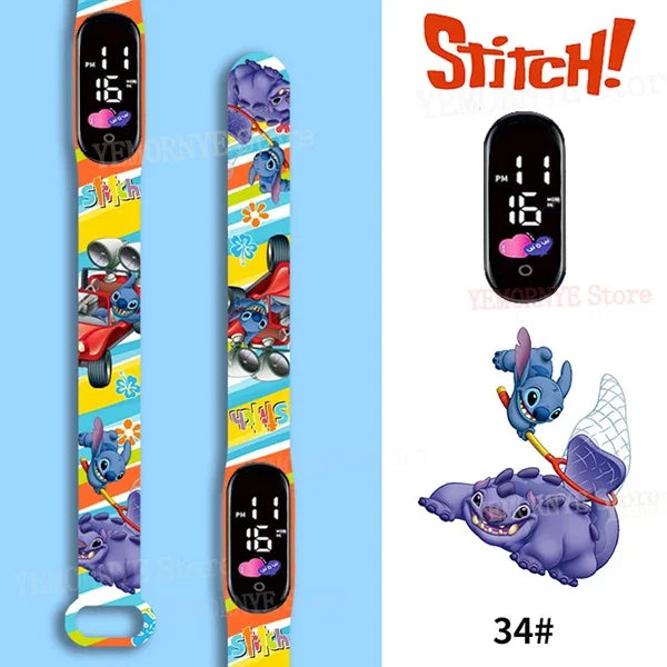 Anime Figures LED Luminous Watch Waterproof