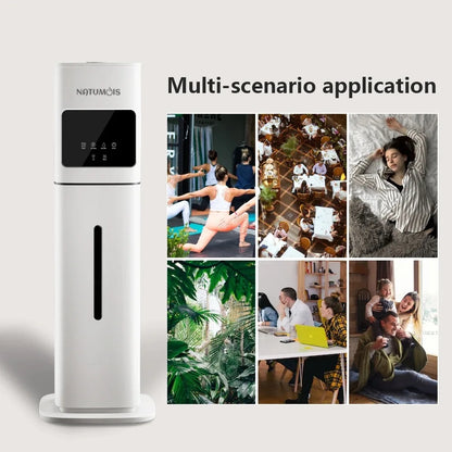 8L Household Humidifier Floor-Mounted Ultrasonic UV Air Mist Purifier