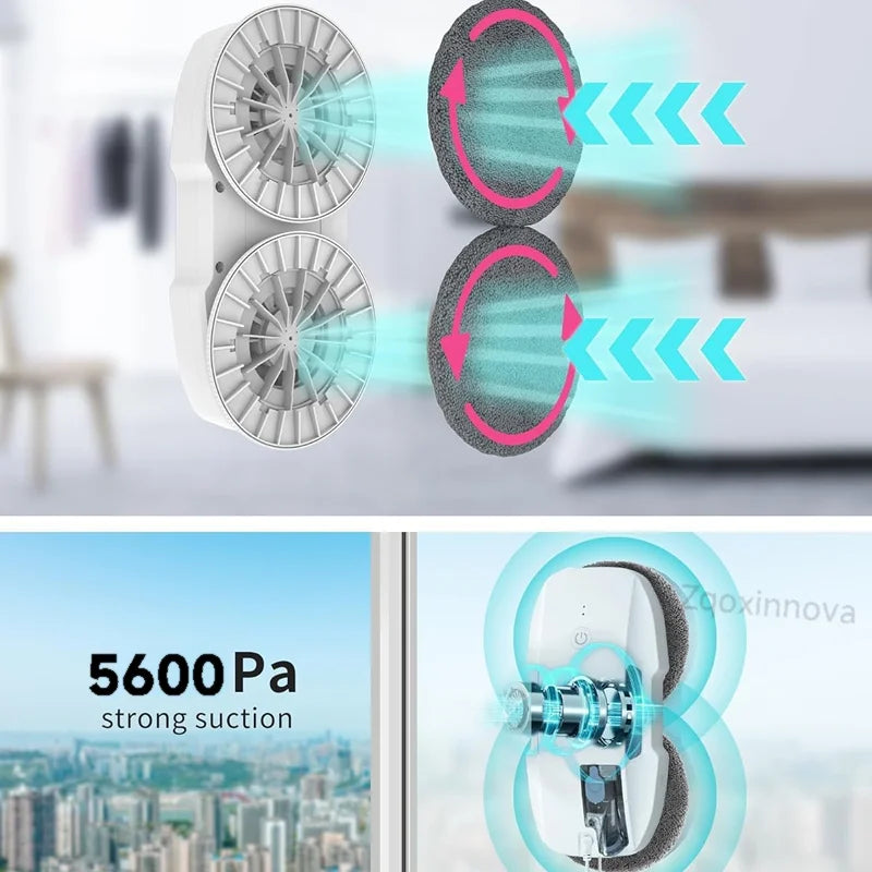 Robot for Washing Windows Vacuum Cleaner