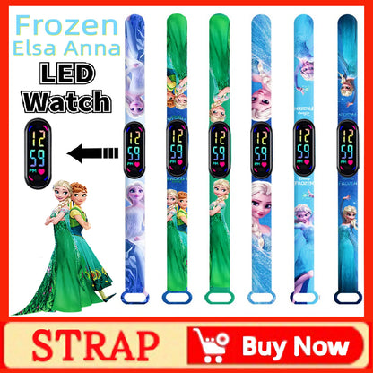 Anime Figures LED Luminous Watch Waterproof