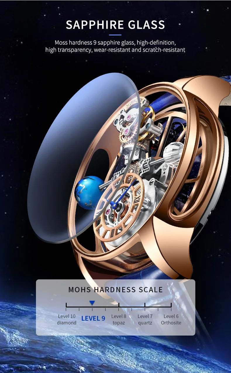 Waterproof Leather Watch for Men