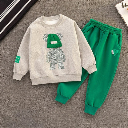 2Pcs Outfits Kids Teenage Costume Suit