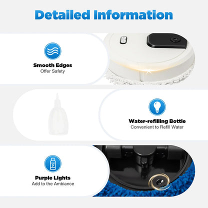 Automatic Wiping Sweeping Robot