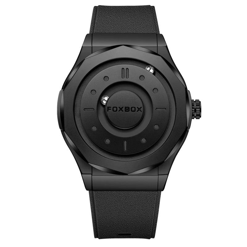 Outdoor Sports Waterproof Scrolling Pointer Magnetic Force Watch Men