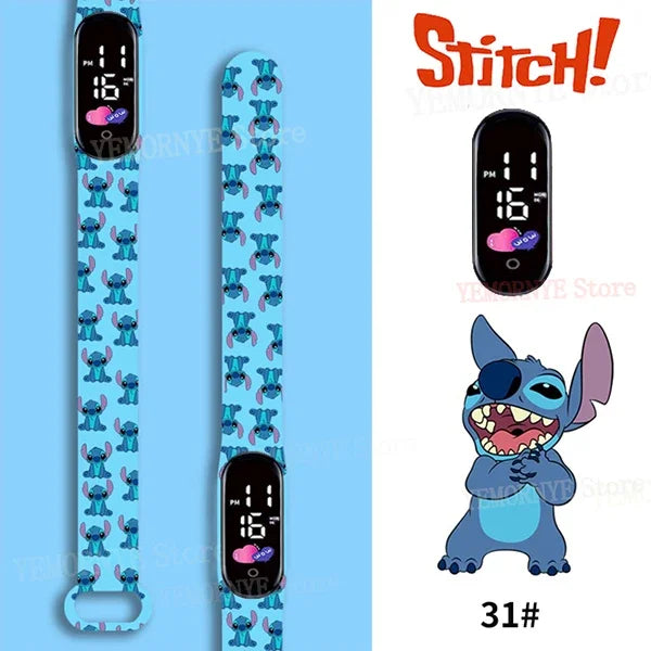 Anime Figures LED Luminous Watch Waterproof