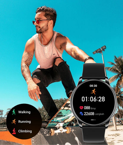 Smart Watch Women Fitness Tracker Heart Rate