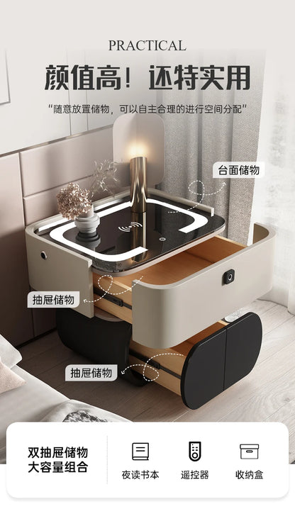 Smart Bedsides Table Wireless