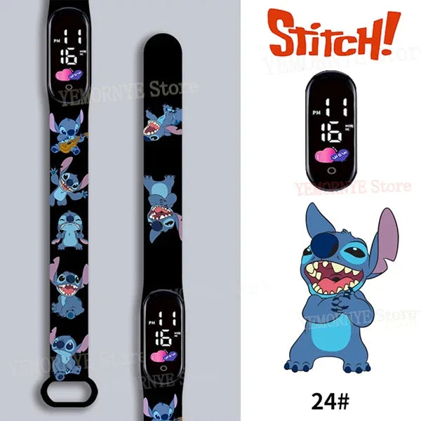 Anime Figures LED Luminous Watch Waterproof