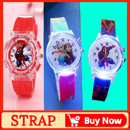 Anime Figures LED Luminous Watch Waterproof