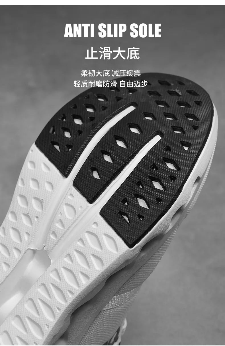 Air Cushion Breathable Lightweight Men  Sneakers