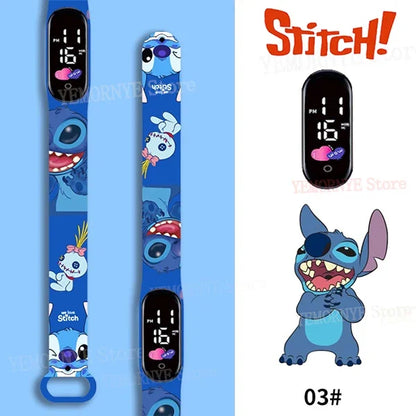 Anime Figures LED Luminous Watch Waterproof