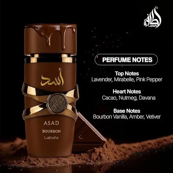 Eau De Parfum ASAD Spray Pheromone fragrance Arabian Unisex