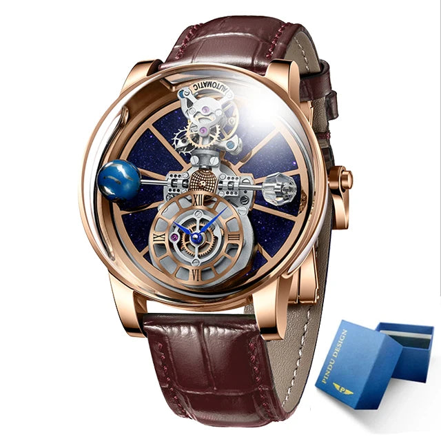 Waterproof Leather Watch for Men