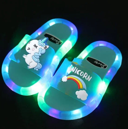 Lighted Fashion Cute Kids Slippers