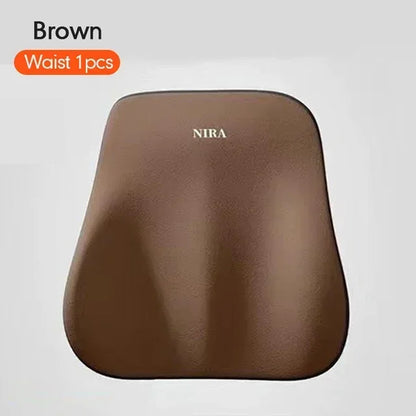 Comfortable Memory Foam Car Seat Cushion with Lumbar Support and Neck Pillow