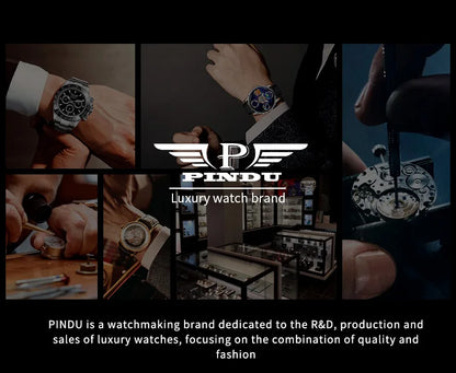 Waterproof Leather Watch for Men