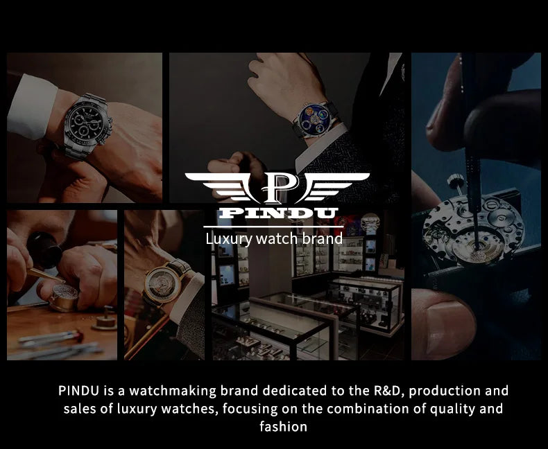 Waterproof Leather Watch for Men