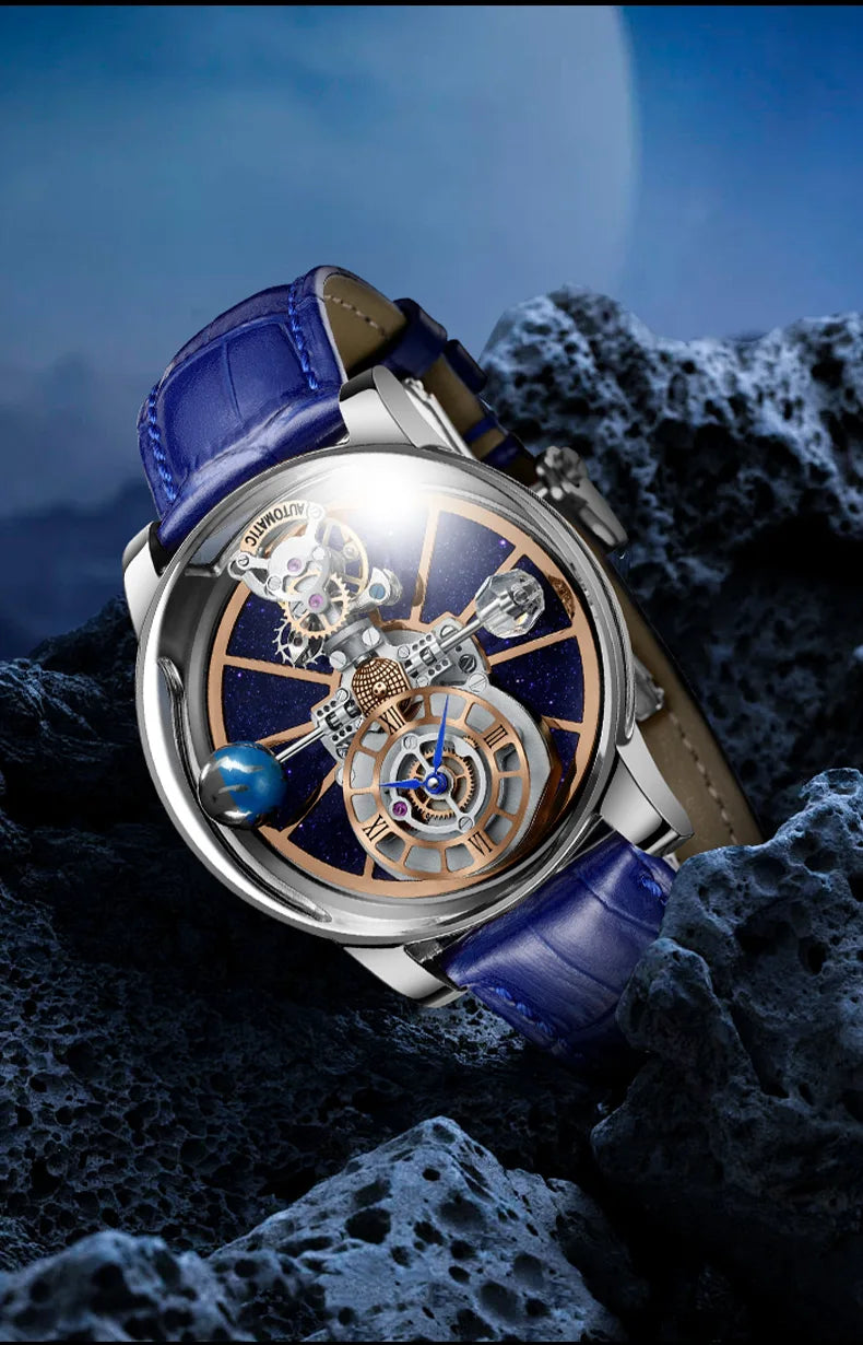 Waterproof Leather Watch for Men