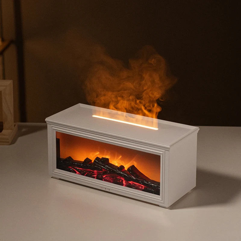 7 colors of essential oil fireplace diffuser