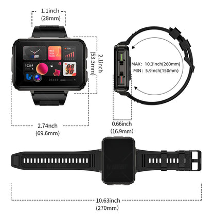 Smartwatches Dual Camera with Flashlight Gaming Watch