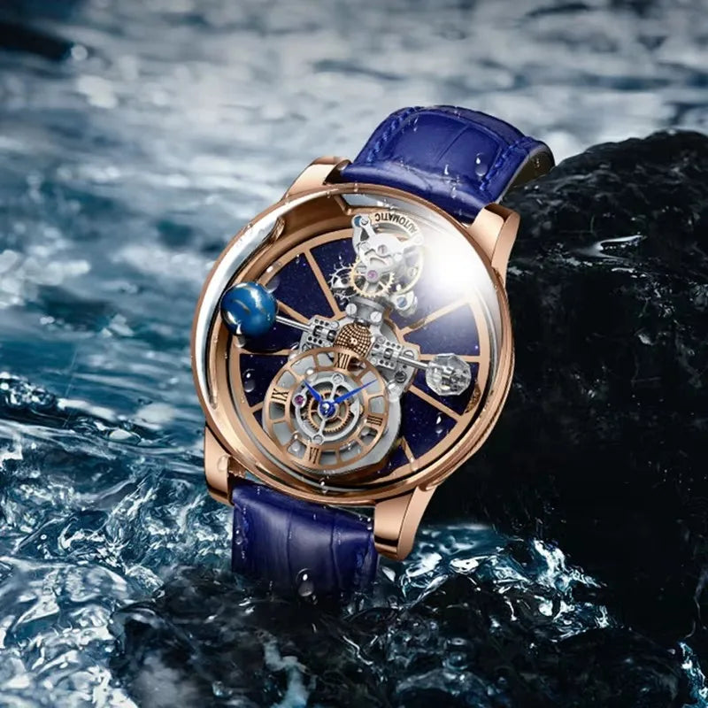 Waterproof Leather Watch for Men