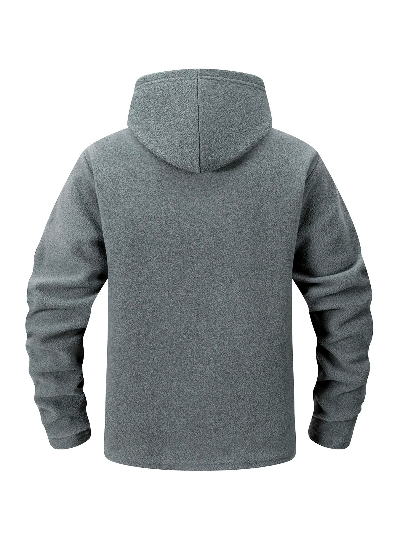 Men's Hiking Tactical Fleece Full Zip Hooded