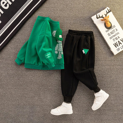 2Pcs Outfits Kids Teenage Costume Suit