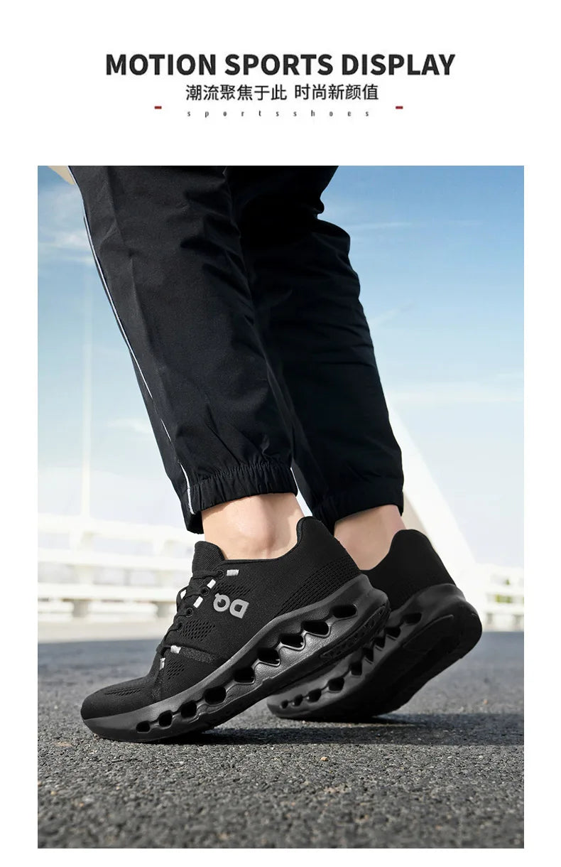 Air Cushion Breathable Lightweight Men  Sneakers