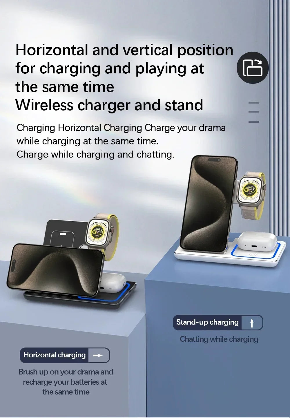 Magnetic Wireless Charger Stand