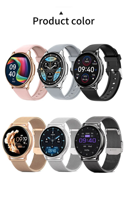 Smart Watch Women Fitness Tracker Heart Rate