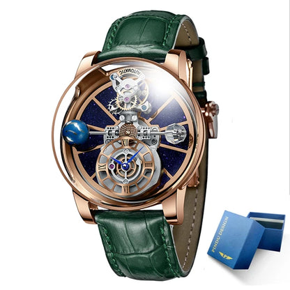 Waterproof Leather Watch for Men