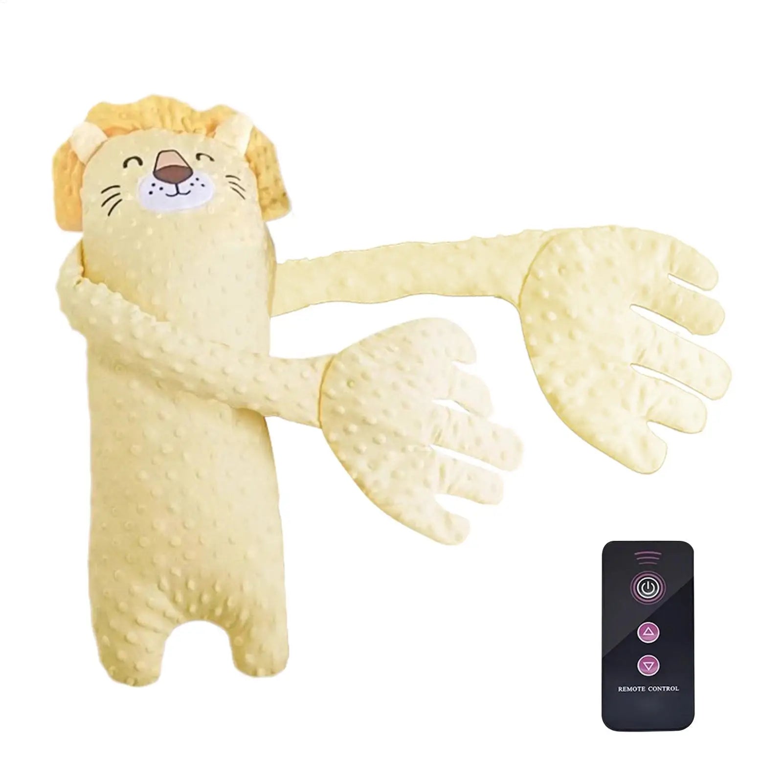 Remote Control  cute Animal Shaped baby sleep patting pillow