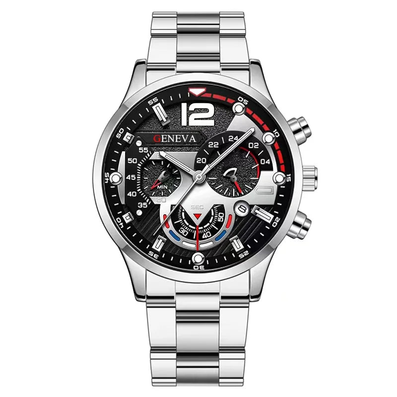 Luxury Calendar Quartz  Watches Man