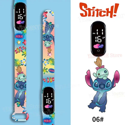 Anime Figures LED Luminous Watch Waterproof