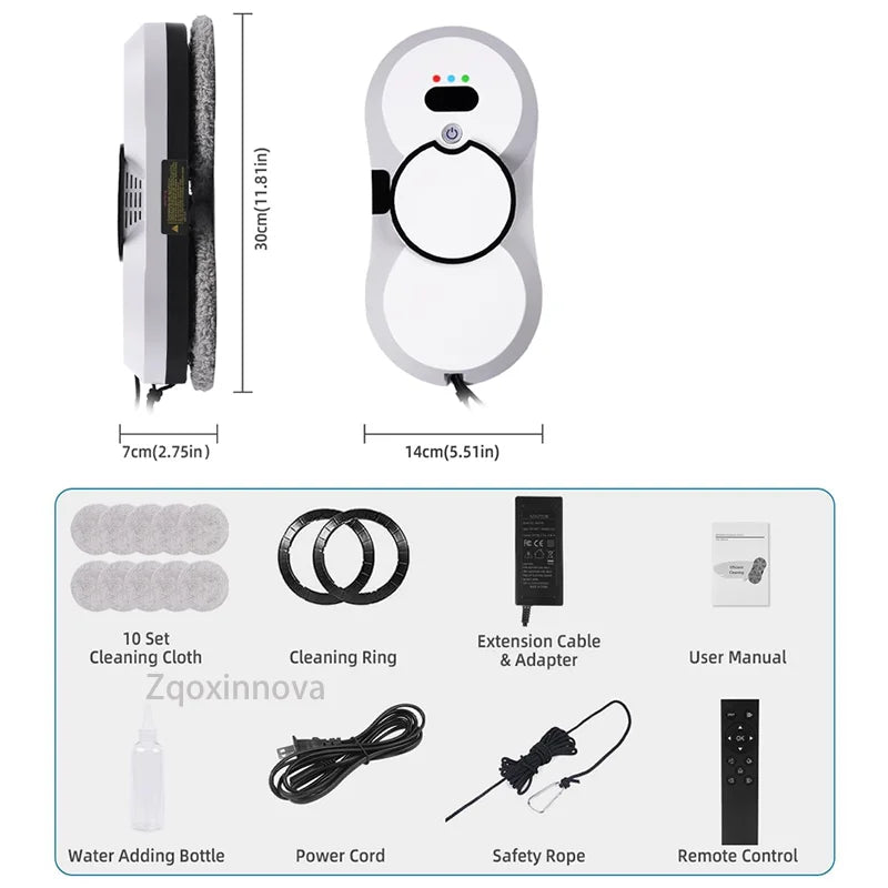 Robot for Washing Windows Vacuum Cleaner