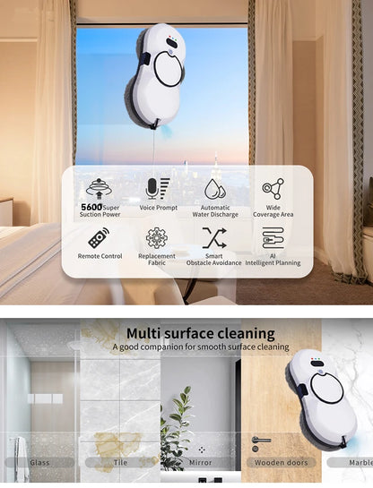 Robot for Washing Windows Vacuum Cleaner